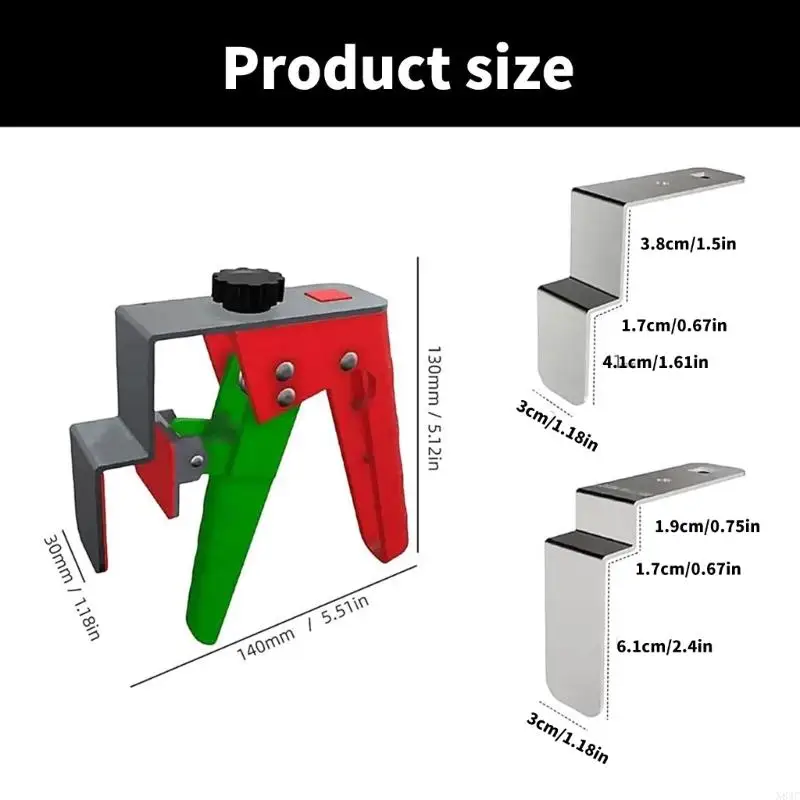 N84c Invisible Designs Clamp per pannello cassetti sicuro e ordinato Installazione facile