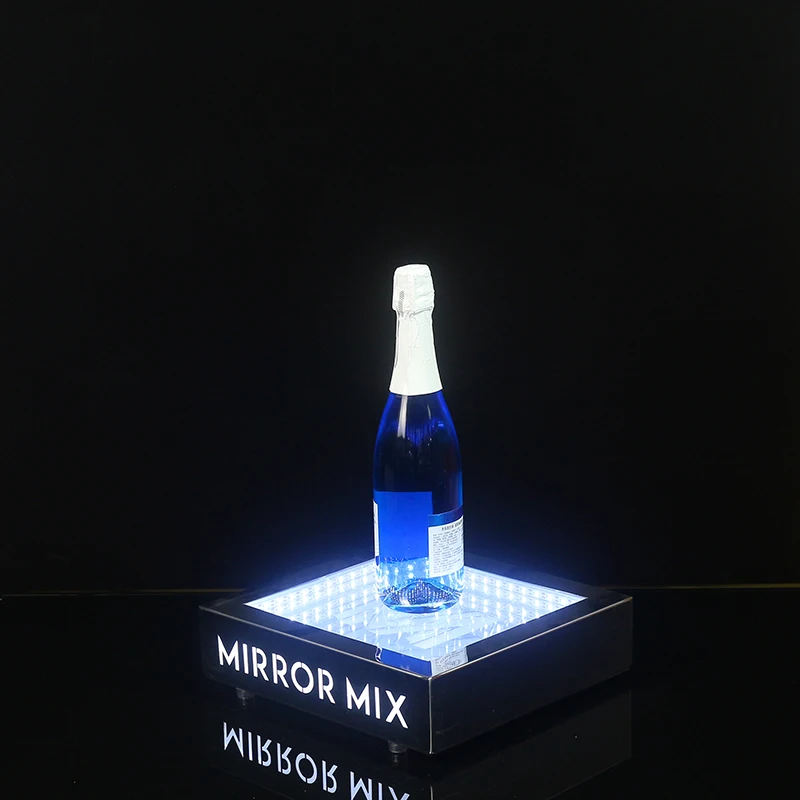 

LED Light Up Wine Seat Stand - Glowing Champagne Bottle Holder for Nightclub, Bar, VIP Table Display, Creative Party Decor