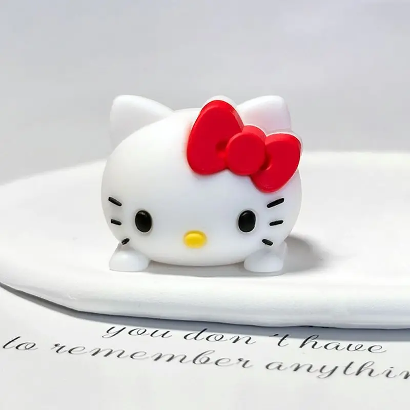 Sweet Anime Kawaii Sanrio Hello Kitty Ins Fashion Figure DIY Handmade Accessories Cute Cartoon Kt Cat Pendant Gifts for Girls