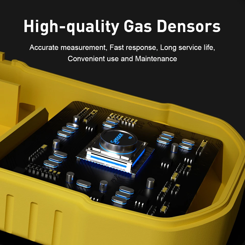 Portable Industry H2/O3/CO/PH3/CO2/H2S/NH3/O2/NO2/NO/EX/CH4 Gas Detector