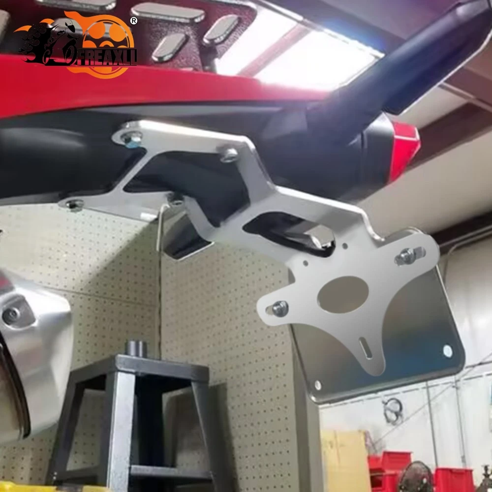 Für HONDA CRF450L CRF450RL CRF 450 L / RL 2019-2025 2024 2023 2022 2021 Kennzeichenhalter Halterung Heck-Organizer Kotflügel-Kit