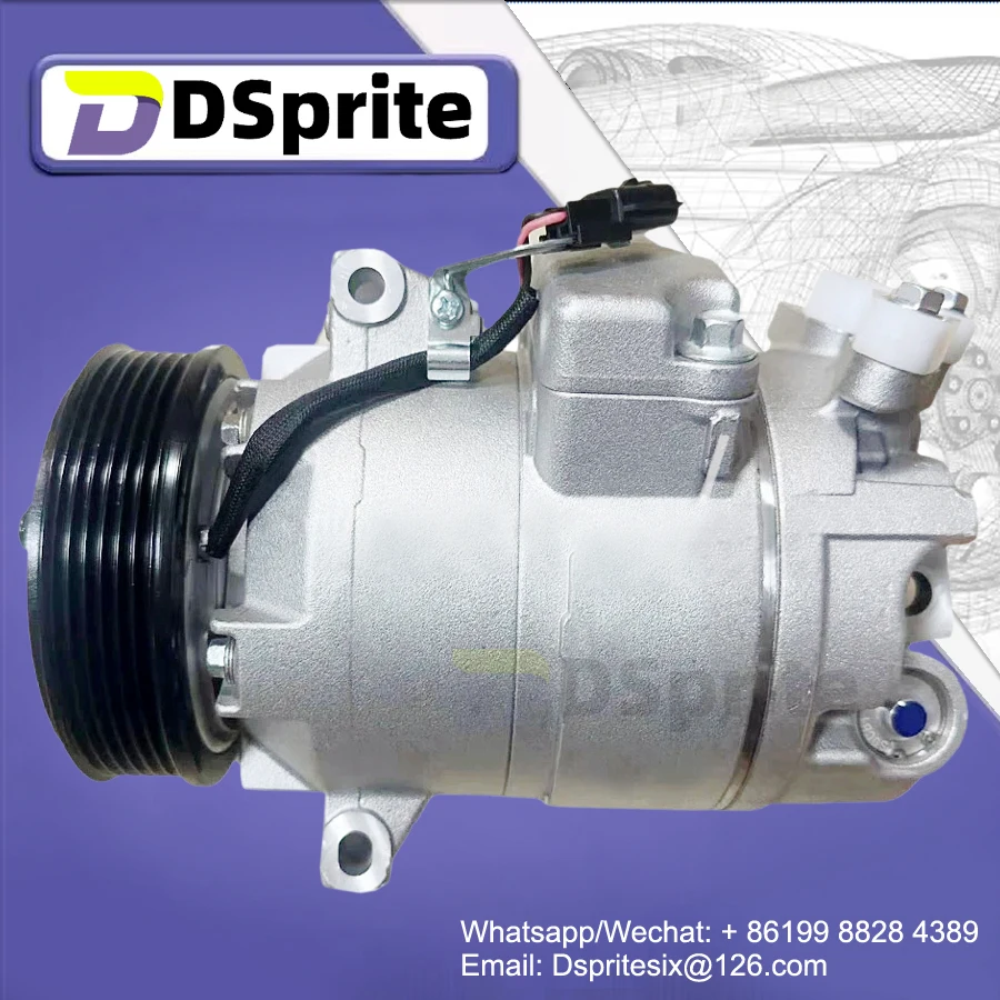 CSV617 AC Compressor 92600BR2CA For NISSAN QASHQAI 2008-2017 Nissan DUALIS 2006-14  92600BR2BA 92600-BR21A 92600BR21A 92610BR21A