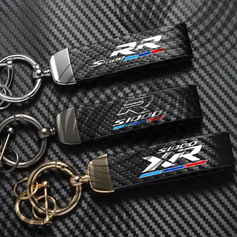 S1000RR S1000R S1000XR HP4 로고 엠블럼 오토바이 탄소 섬유 가죽 아연 합금 키 체인 마이크로 화이버 열쇠 고리 액세서리 S1000RR S1000R S1000XR HP4 로고 엠블럼 오토바이 탄소 섬유 가죽 아연 합금 키 체인 마이크로 화이버 열쇠 고리 액세서리