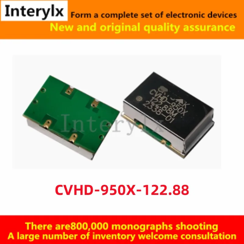1Pcs/Lot Original CVHD-950X-122.88M 9*14mm 122.880MHZ low phase noise industrial grade VCXO