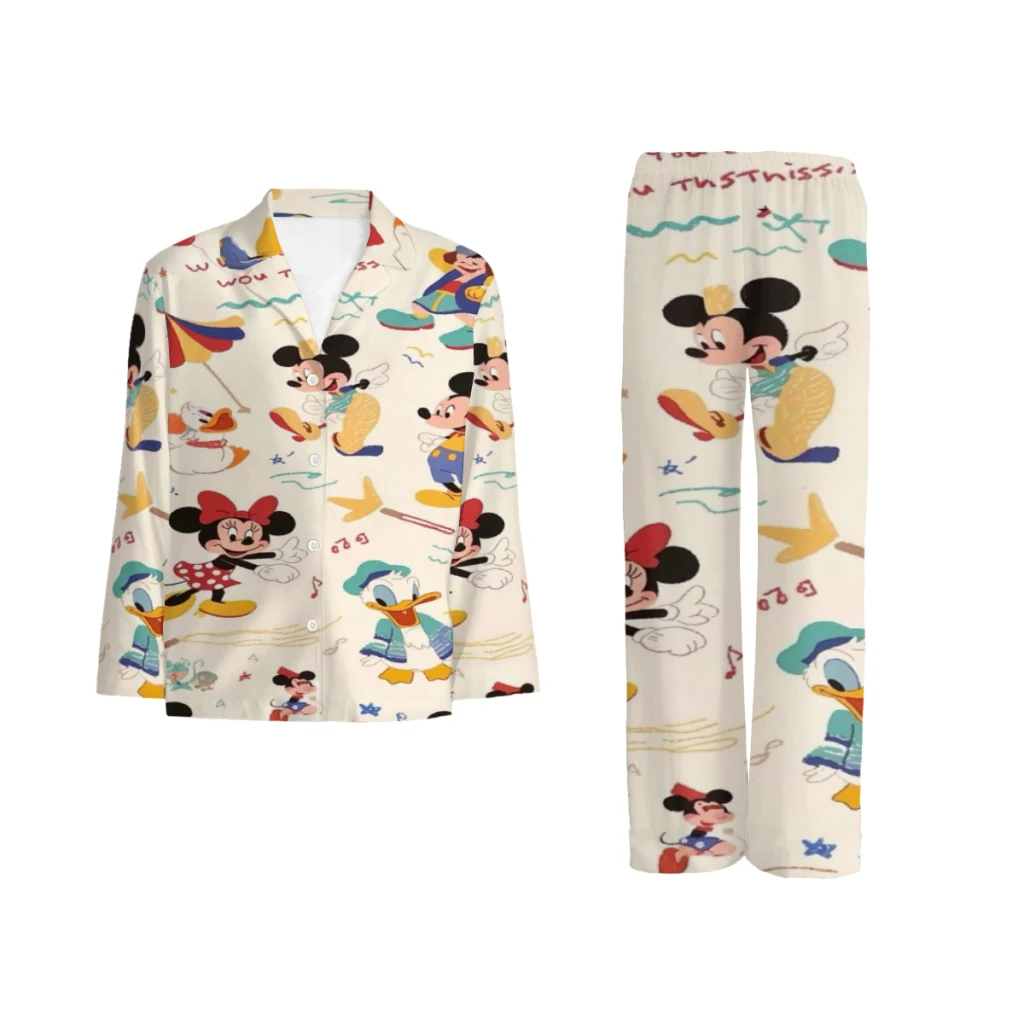 

Disney Mickey Mouse Printed Pajamas Men or Women | Cute Pajama Sets | Elegant Lounge Wear for Women | Soft Clothing