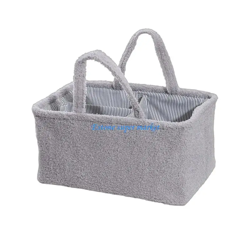 090B Waterproof Polyester Storage Basket For Nursery Items