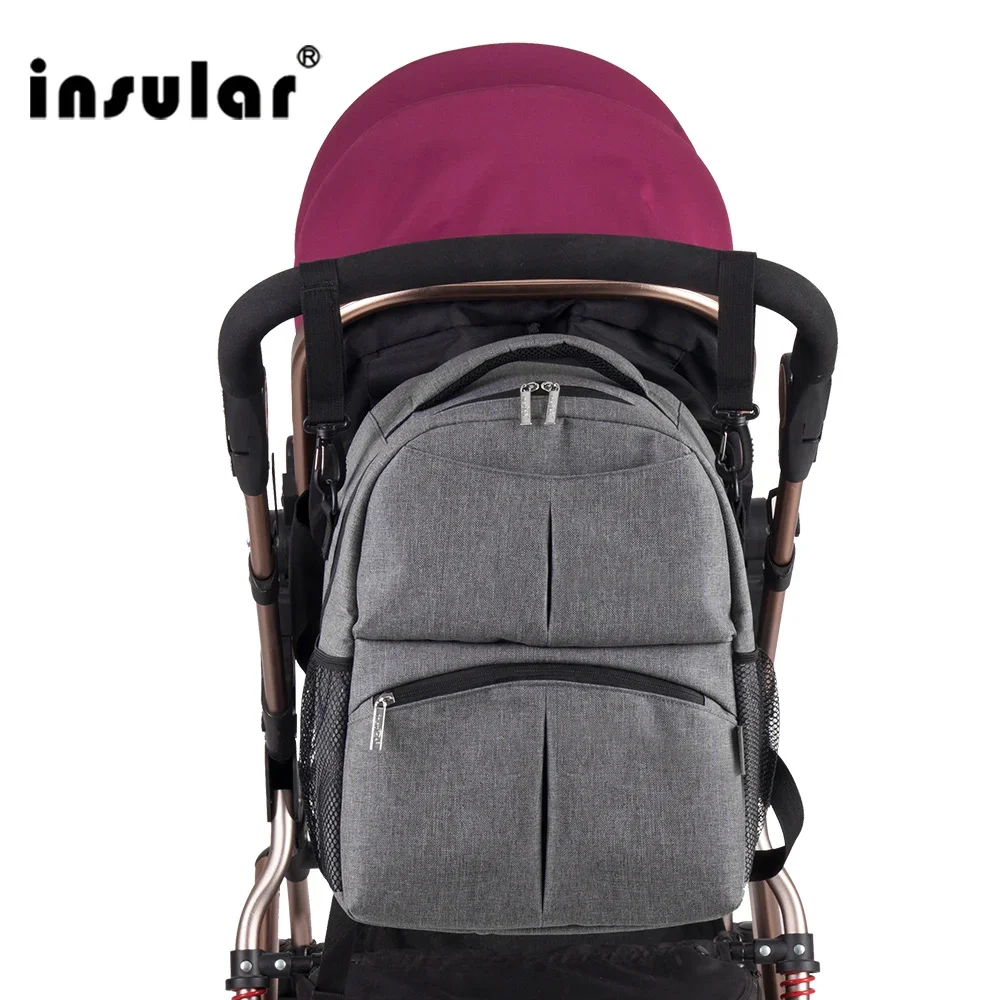 

Insular NEWS Nappy Bags Large Capacity Maternity Mummy Diaper Backpack Stroller Bags Mother Bag Baby Diaper Bags