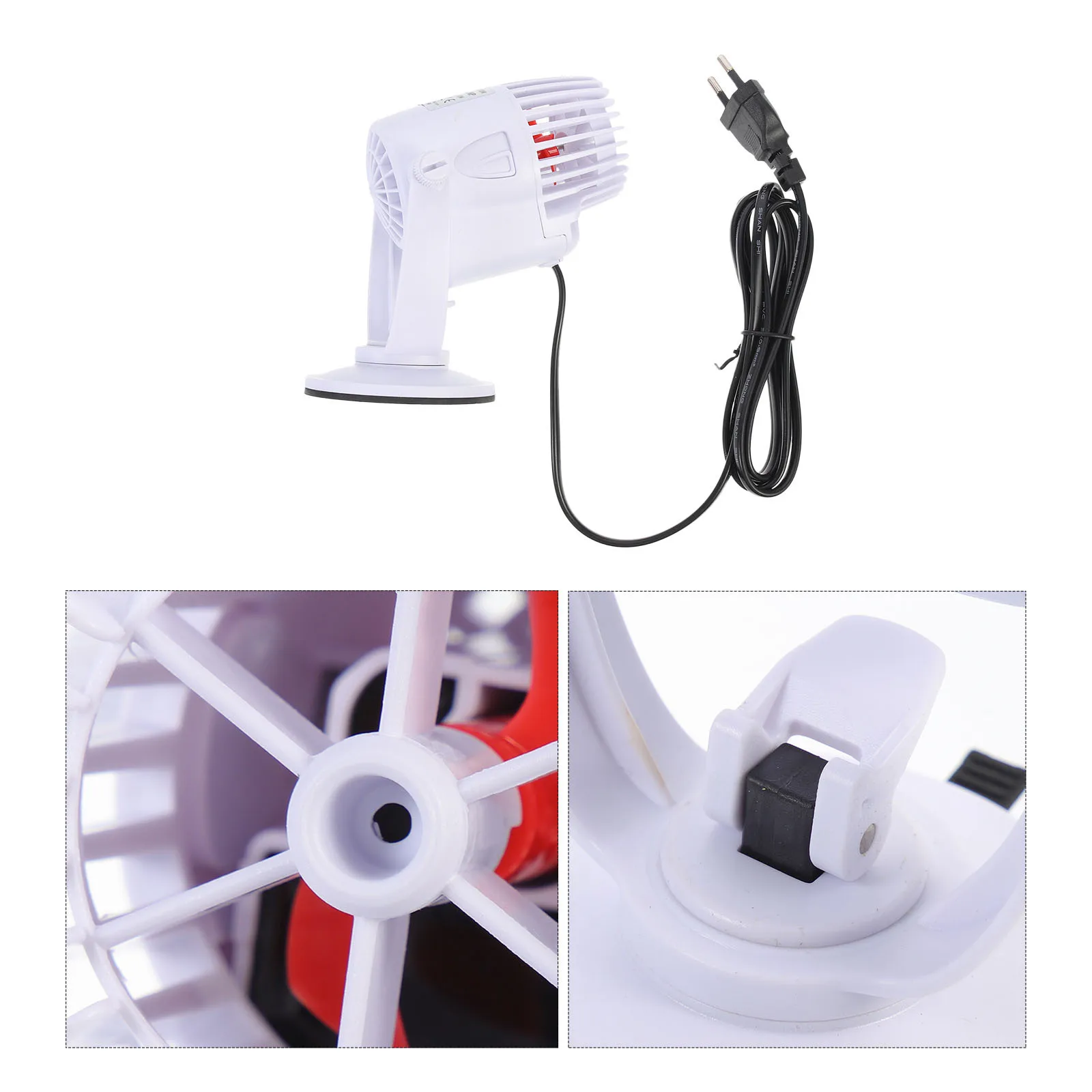 

Fish Tank Mute Plastic Aquarium Wave Maker Eu Plug Silent Water Flow Pump Aquarium Wave Machine Fish Tank