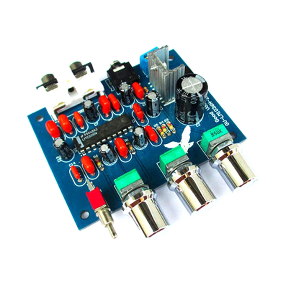 LM1036N Stereo Fever Tone Board Kit Parts 2.0 Two-Channel Tone Board No Noise