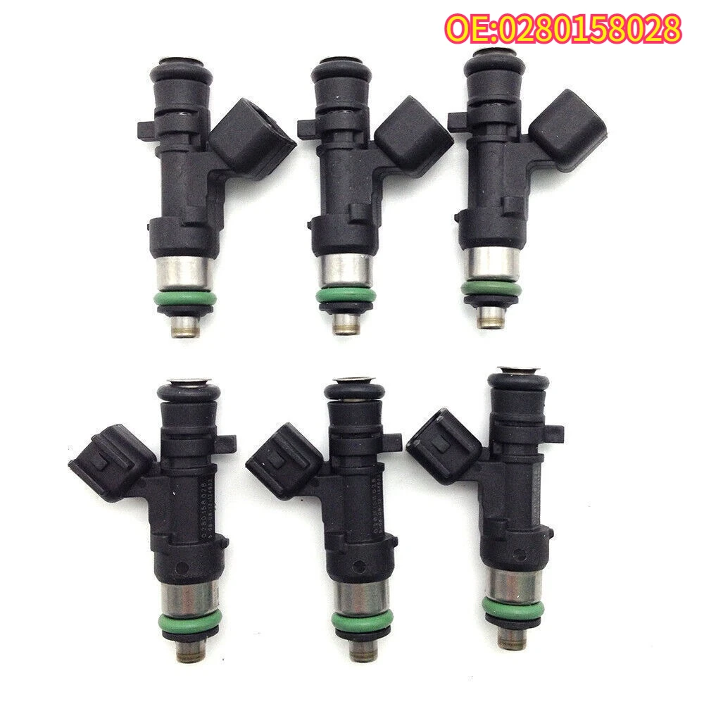 

High quality New For 1/6Pcs 0280158028 FuelInjectorsFits Compatible Chrysler 300 Sebring Town Country Dodge Avenger Challenger