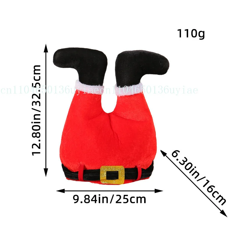 2026 nuovo cappello di Natale unico cappello da elfo di Babbo Natale cappello da elfo di Natale colorato berretto da elfo rosso per la festa di Natale