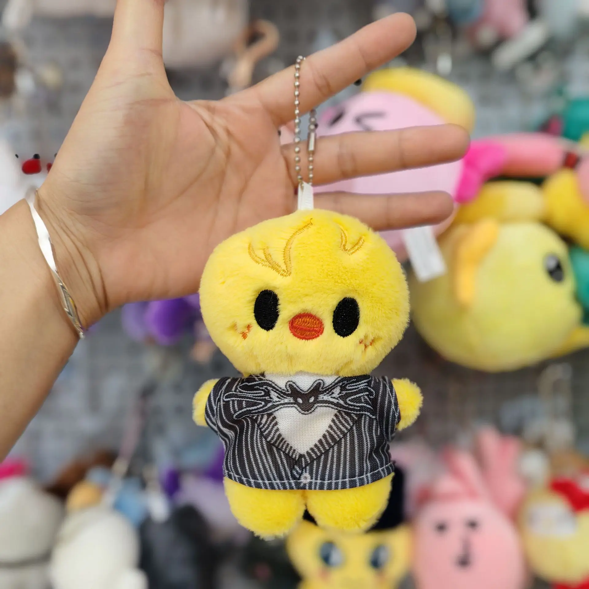 

New SKZOO stray children plush toy keychain, animal expression doll pendant, plush toy bag pendant, children's holiday gift