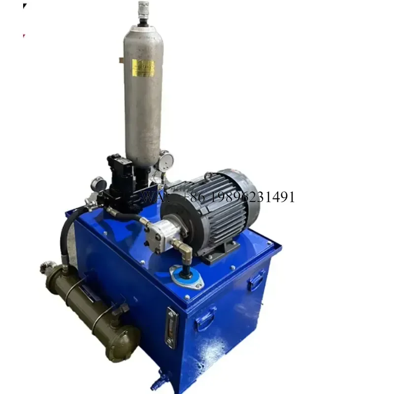 Wmwmnu Manufacturer Direct Hydraulic System Assembly Solenoid Valve Control Power Unit Small Pump Station High-pressure