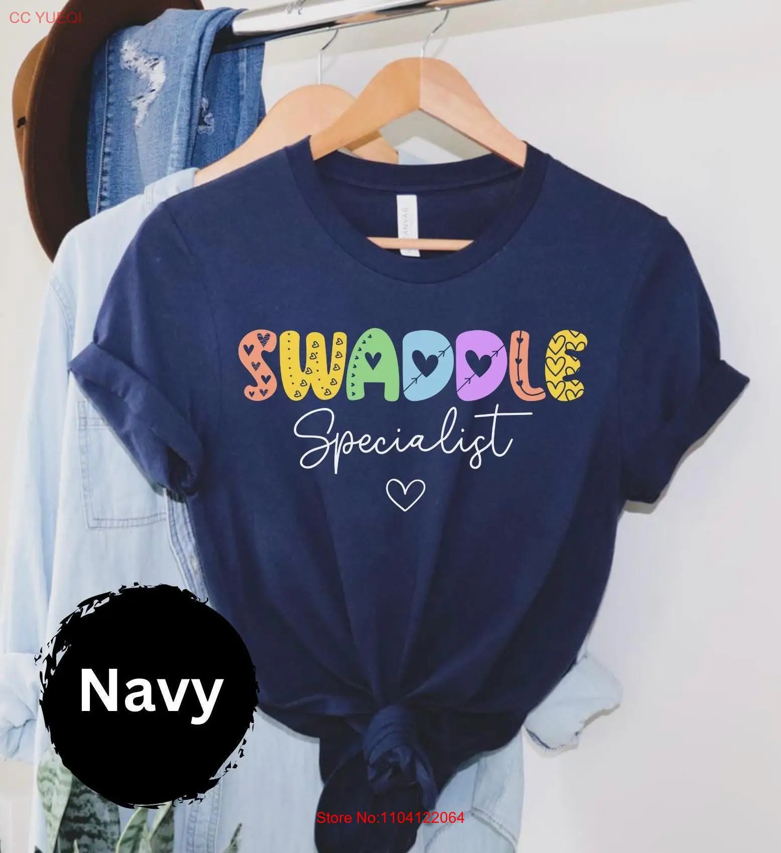 Swaddle Specialist Nursery Nurse T Shirt Labor And Delivery NICU Mother Baby UniT Postpartum long or short sleeves