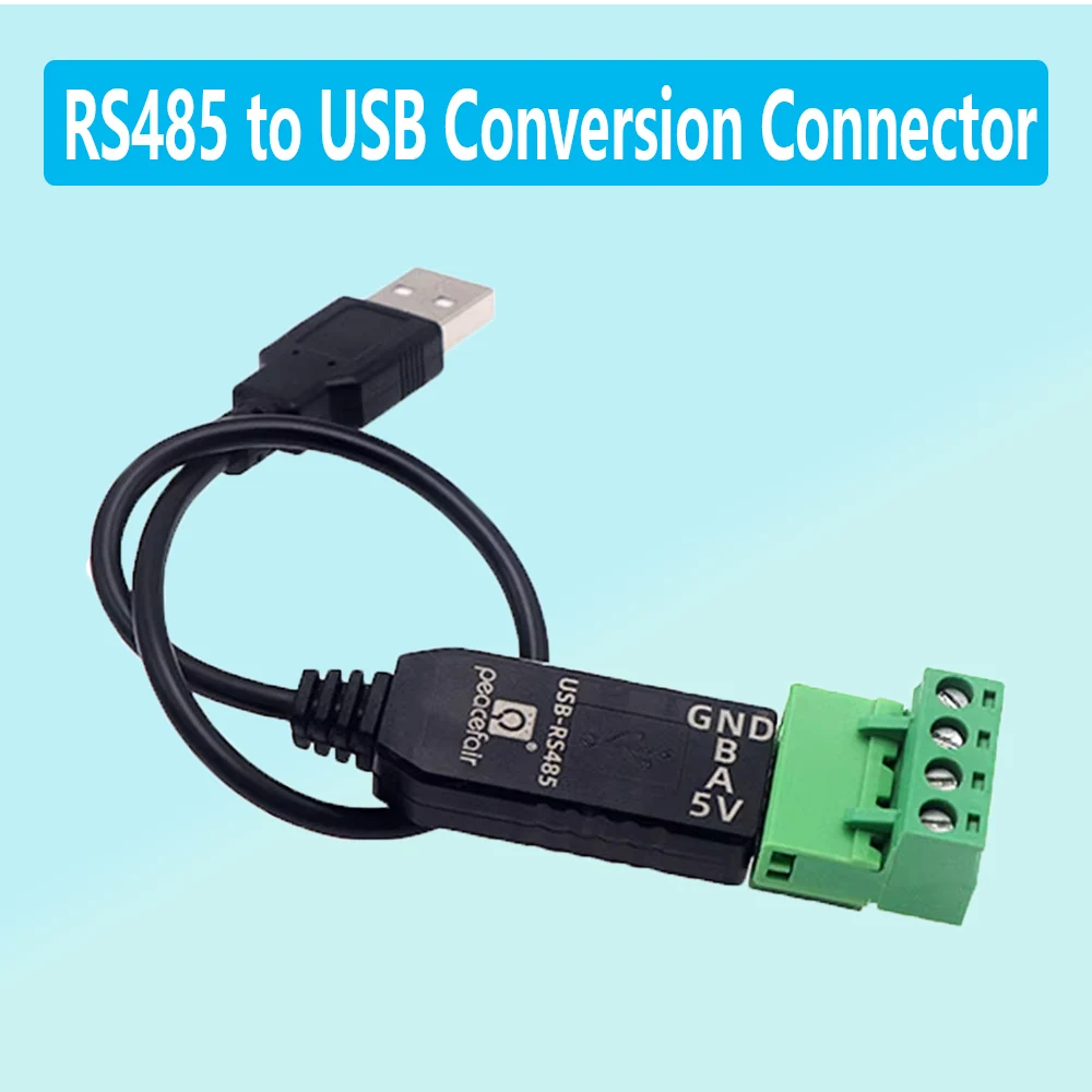 RS485 to USB Converter Upgrade Protection RS232 Converter Compatible With V2.0 Standard RS-485 A Connector Board Module
