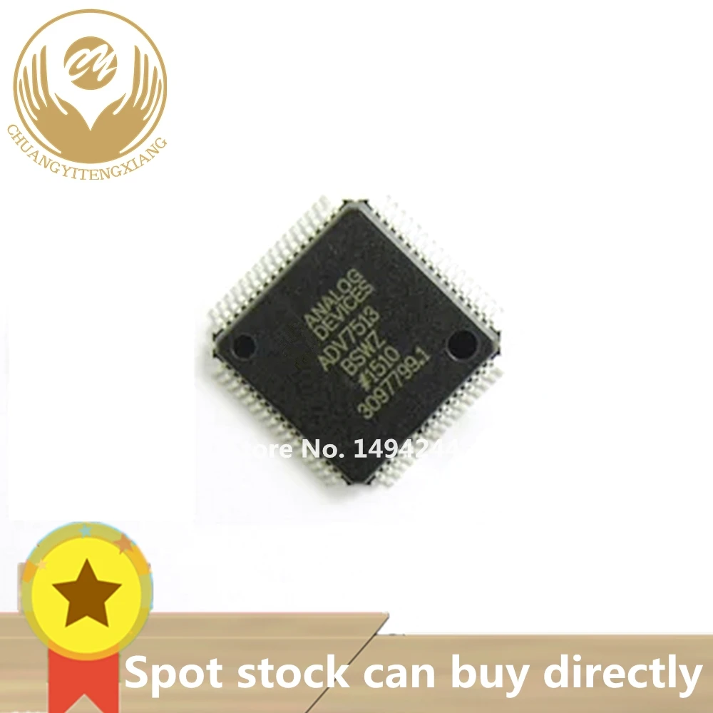 

New original 10pcs/LOT ADV7513BSWZ ADV7513 QFP