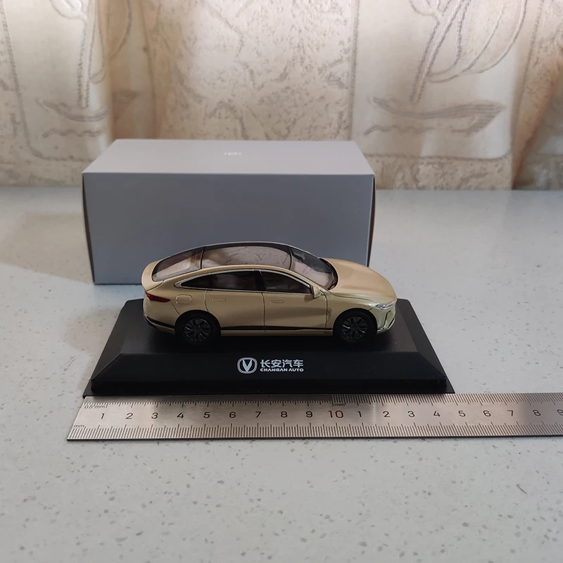 1:43 Scale Changan A07 Plastic Car Model Toys Ornament Souvenir Gifts