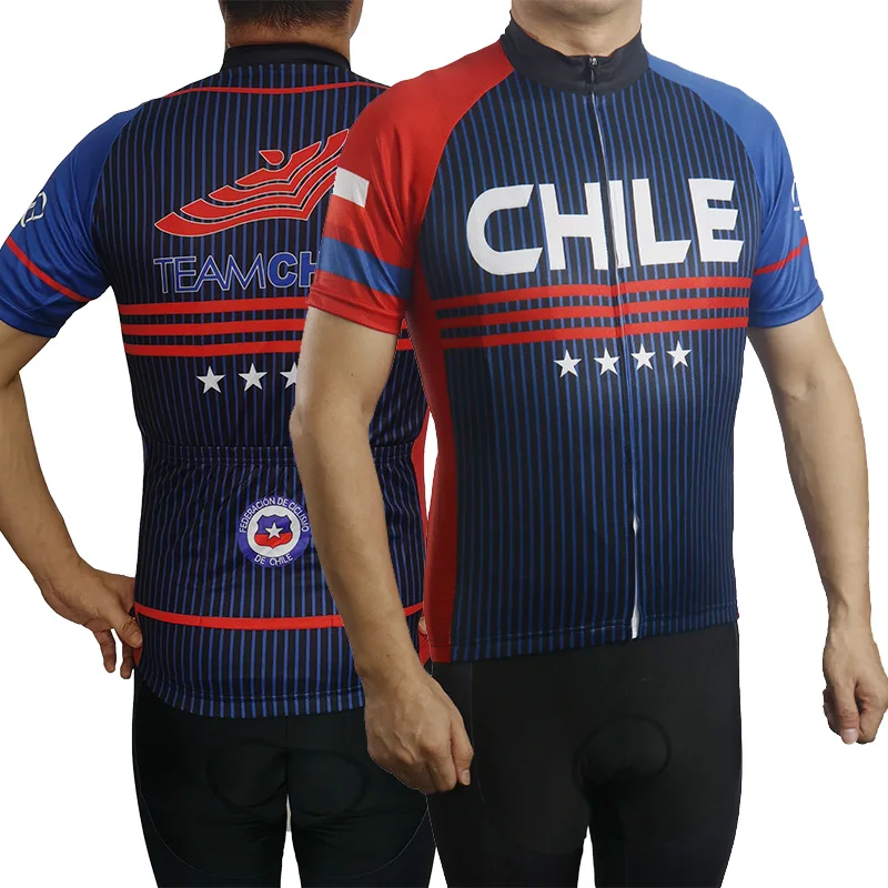 

Cycling Jersey, Outdoor Chile Short MTB Shirt, Rainbow Pro Jersey, Bicycle Race Sportswear, Road Maillot Dry Breathable Tops