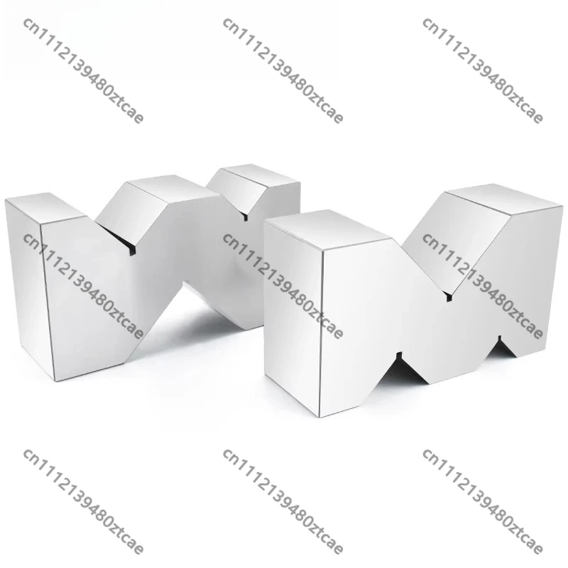 

Precision V-Block Set Triple Single Opening V-Type Stand Steel Marking Parallel Block M W Shape
