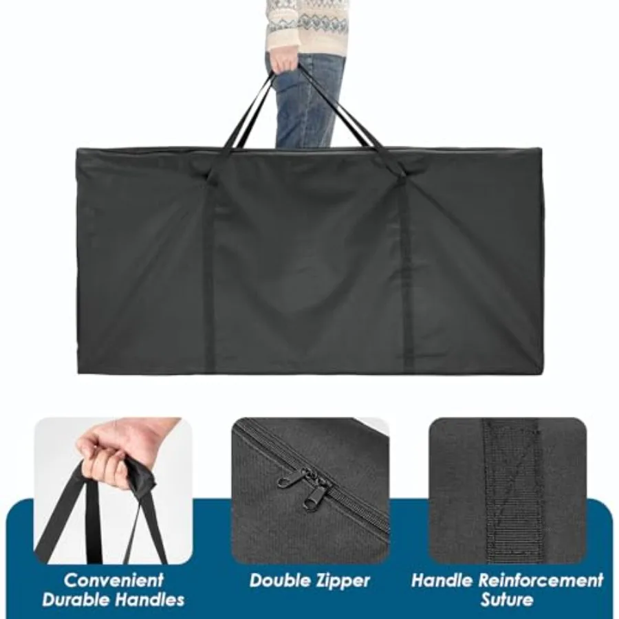 Wasserdichte, robuste DJ-Kabinen-Tragetasche für tragbare Bühnenaufbewahrung, Kunstportfolio, Aufbewahrung, DJ-Gig-Ausrüstung, Transport und Reisen