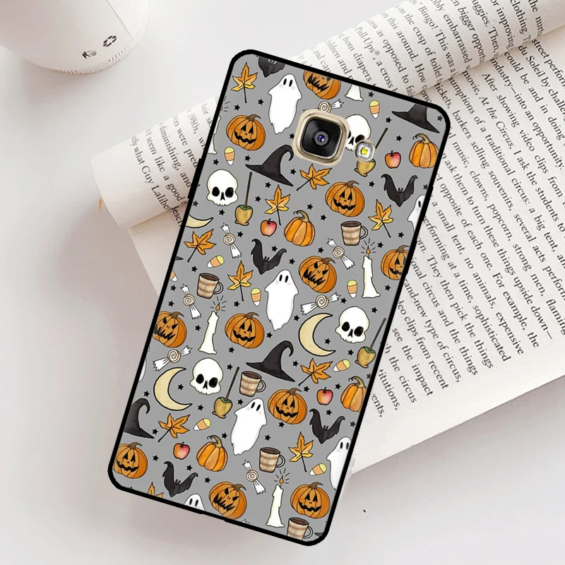 هالوين اليقطين الرعب غطاء لسامسونج غالاكسي J4 J6 زائد A6 A8 A9 J8 2018 A3 A5 J3 J5 J7 2016 2017 الهاتف