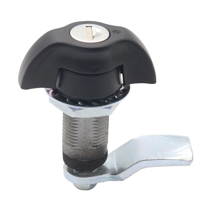 RV Cabin Door Lock Compression Seal Lock Luggage Compartment Door Lock Oval Handle Rotary For Trailer RV
