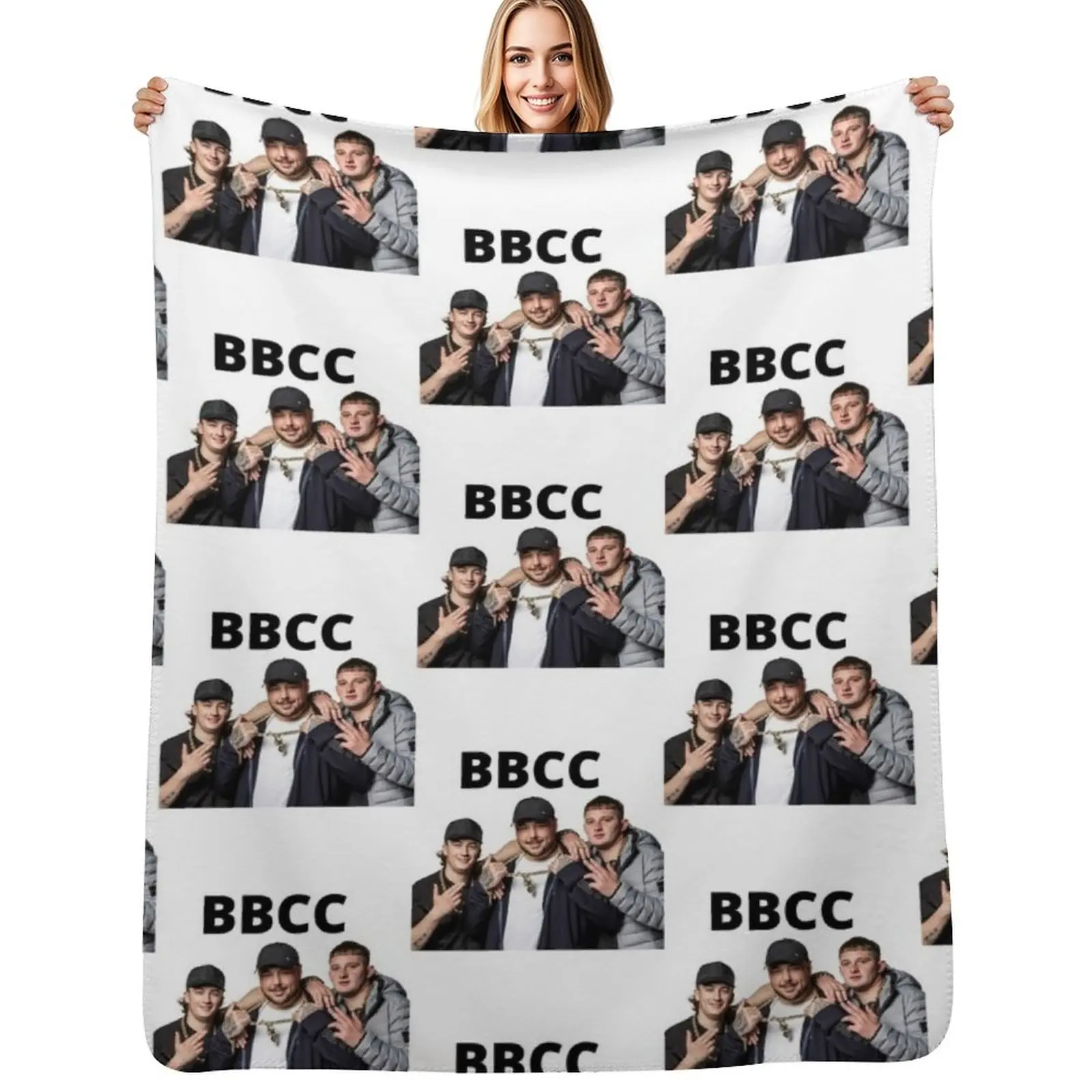 Bad Boy Chiller Crew Throw Blanket Cozy Light Blanket for Travel Camping Picnic