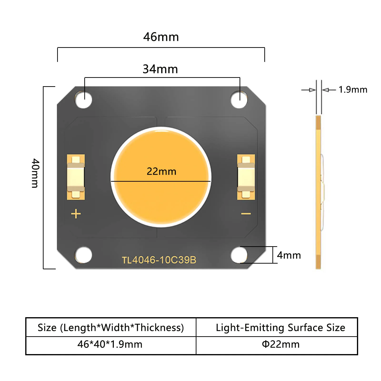 Chip de luz LED COB para cultivo, 150W, 200W, DC29-31V, espectro completo, 6000mA, luz de cultivo, plantas de interior, flores de enfermería