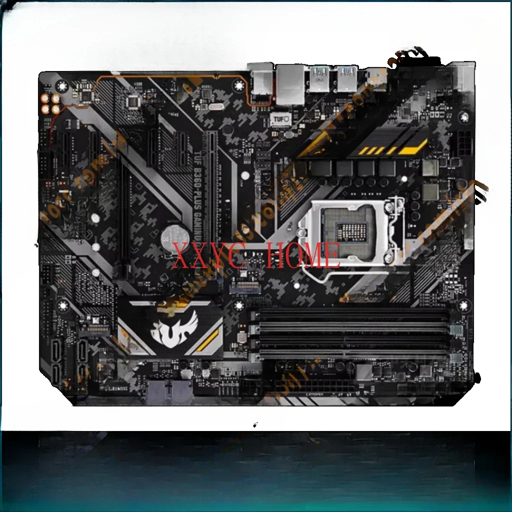 

original test TUF B360 PLUS gaming motherboard LGA1151 4x DDR4 maximum 64GB memory B360 chipset ATX HDMI SATA3 M2 DVI