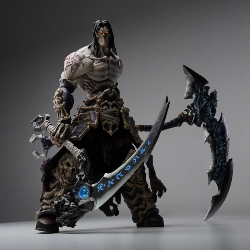 1/12th مقياس Pemcvflame Studio X Cosertoys Darksiders 2 الموت المنقولة نموذج Gk لعبة جمع الهاوية فارس Ad-005 الشكل