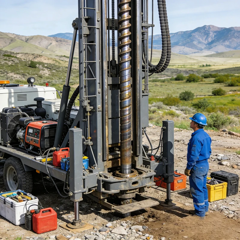 Customized Full Hydraulic Core Drilling Rig Geological Pneumatic Diamond Core Drilling Rig for Exploration Mine Drilling Rig