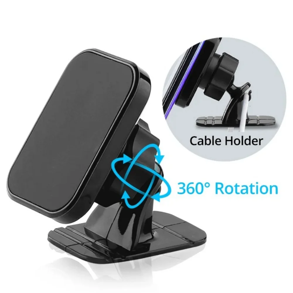 360 °   Rotation Einstellbare Auto Telefon Halter Auto GPS Navigation Halterung Universal Magnetische Auto Dashboard Smartphone Halterung