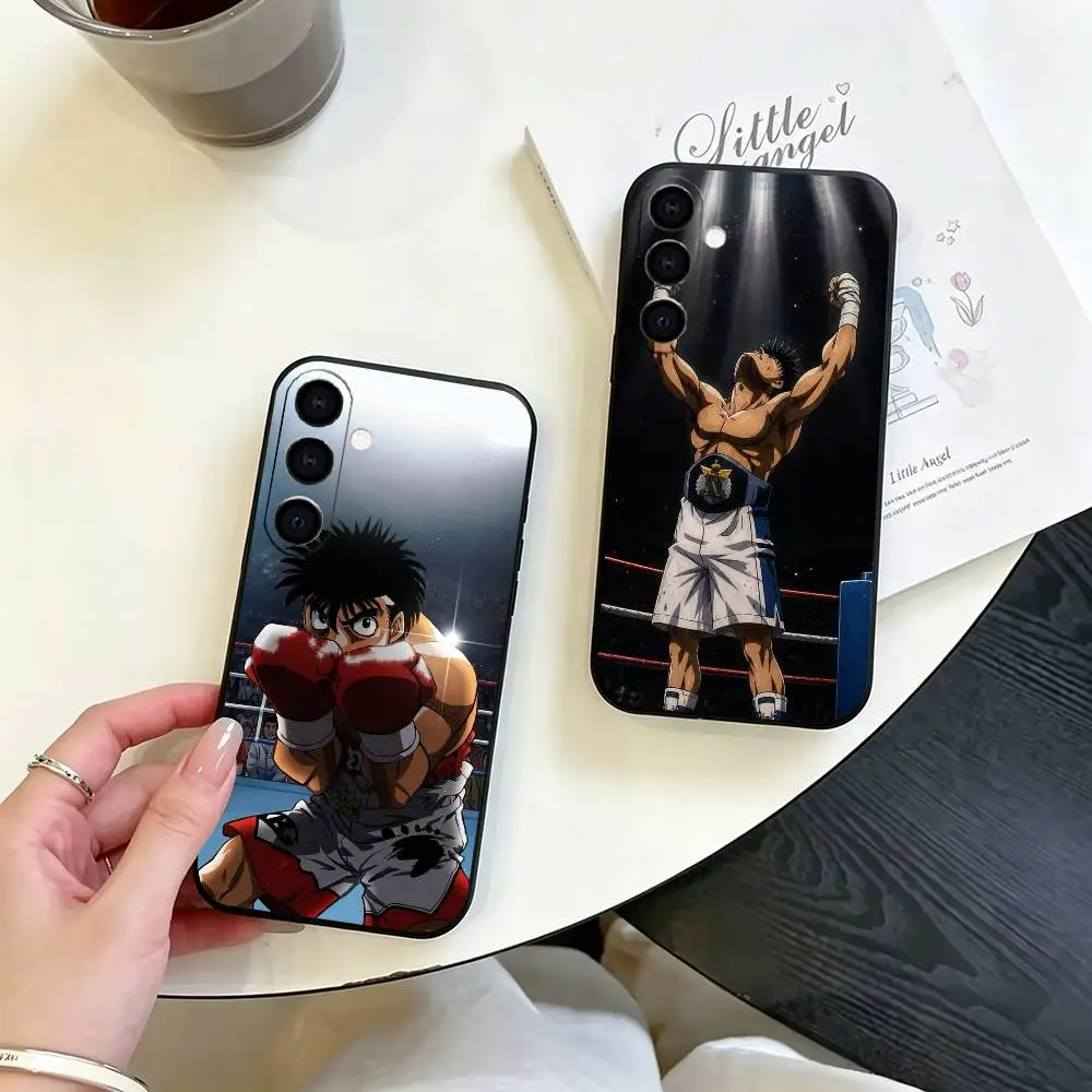 Ippo Makunouchi Hajime no Ippo gift Phone Case Black Silicone Soft For Samsung Galaxy A73,A72,A71,A70,A53,A52,A51