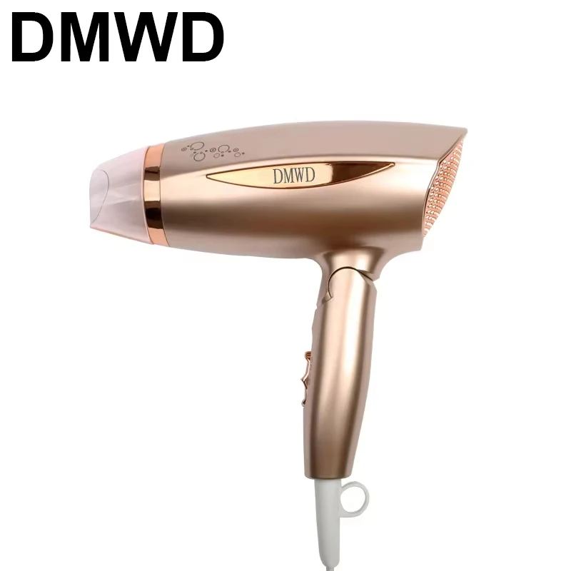 

DMWD 1800W Foldable Professional Hair Dryer Electric Hot Cold Wind Hairdryer Handle Hairdressing Salon Styling Drying Air Blower