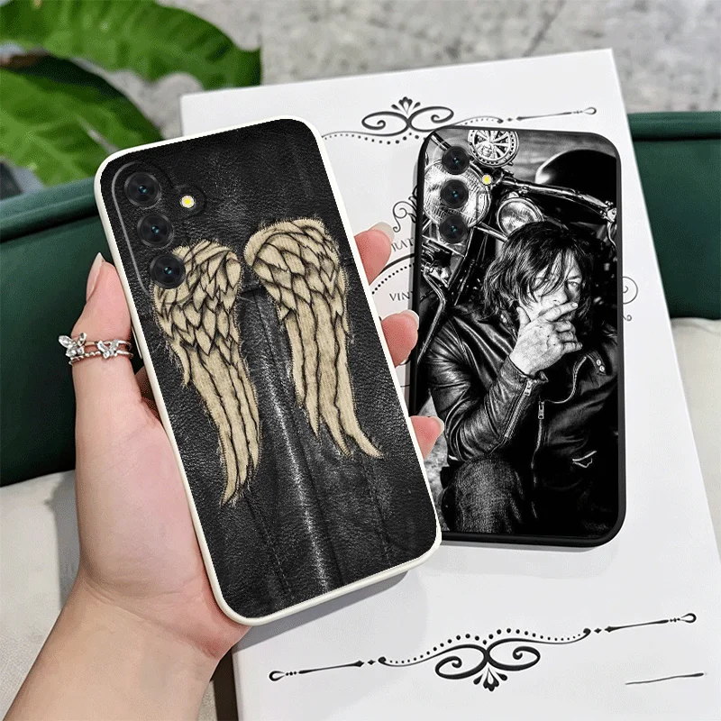 The Walking Dead Daryl Dixon Soft Phone Case For Samsung A17 A16 A15 A14 A13 A57 A56 A55 A54 A53 A37 A26 A25 A24 A23 A36 A35 A34