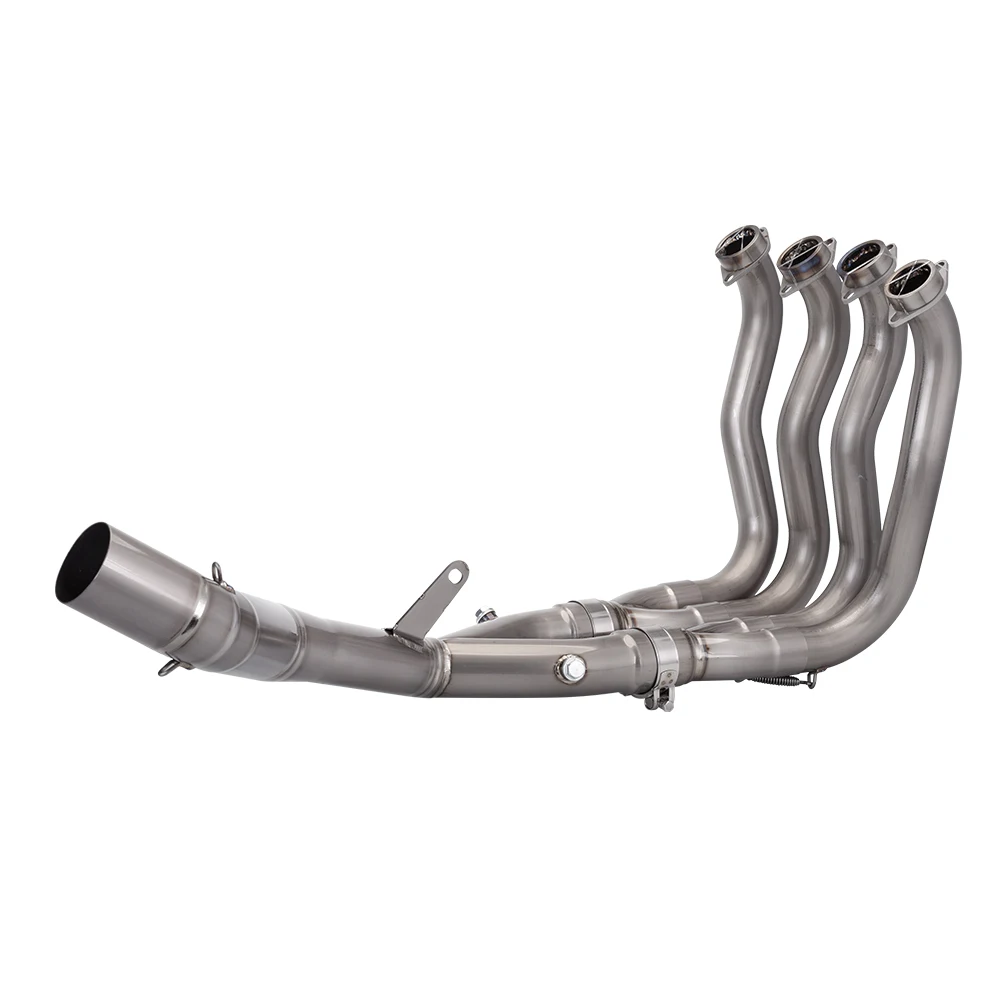 Original Full Motorcycle Exhaust System for YAMAHA R1 51MM Front Tube Link Pipe Connect Escape Slip on-New Condition