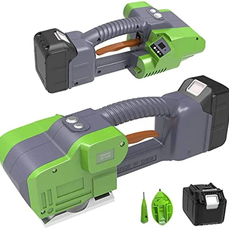 

Portable Electric Strapping Machine Battery Powered Automatic Banding Packing Tool For 9-16mm PET PP Belt Wrapping