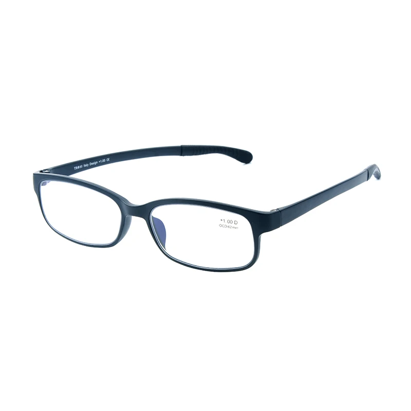 GUANHAO TR90 Reading Glasses Men Ultralight Anti Blue Light Men's Comfortable Hyperopia Optical Eyewear Diopters 1.0 1.5 2.0 2.5