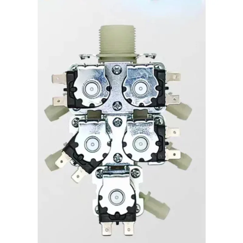 New Washing Machine Inlet Solenoid Valve 5221EA1009C USEONG-ECO IV-15S-3 5-Way Water Valve