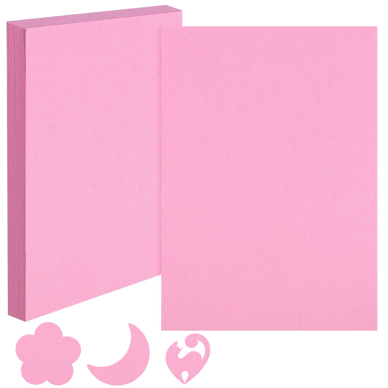 100pcs-pastel-pink-a4-colored-cardstock-paper-thick-sturdy-card-stock-for-diy-crafts-card-making-scrapbooking-origami-school-art