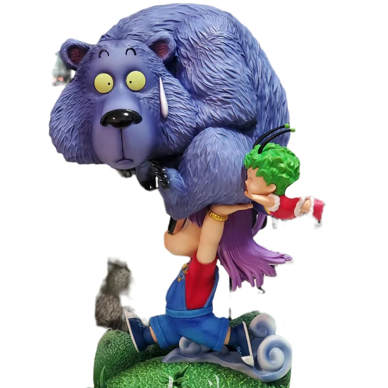 

28Cm Resin Anime Characters Figure Ragon Ball Gk Zor Raise The Bear Dr. Slump Arale Son Goku Ornaments Model Statue Toys Gift