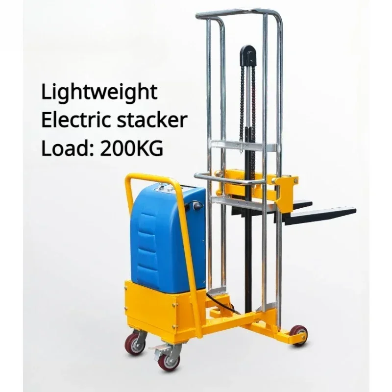 Cheap And Fine Legless Electric Stacker Counterweight Counterweight Light Semi Automatic Hydraulic Forklift Small Loading And Un