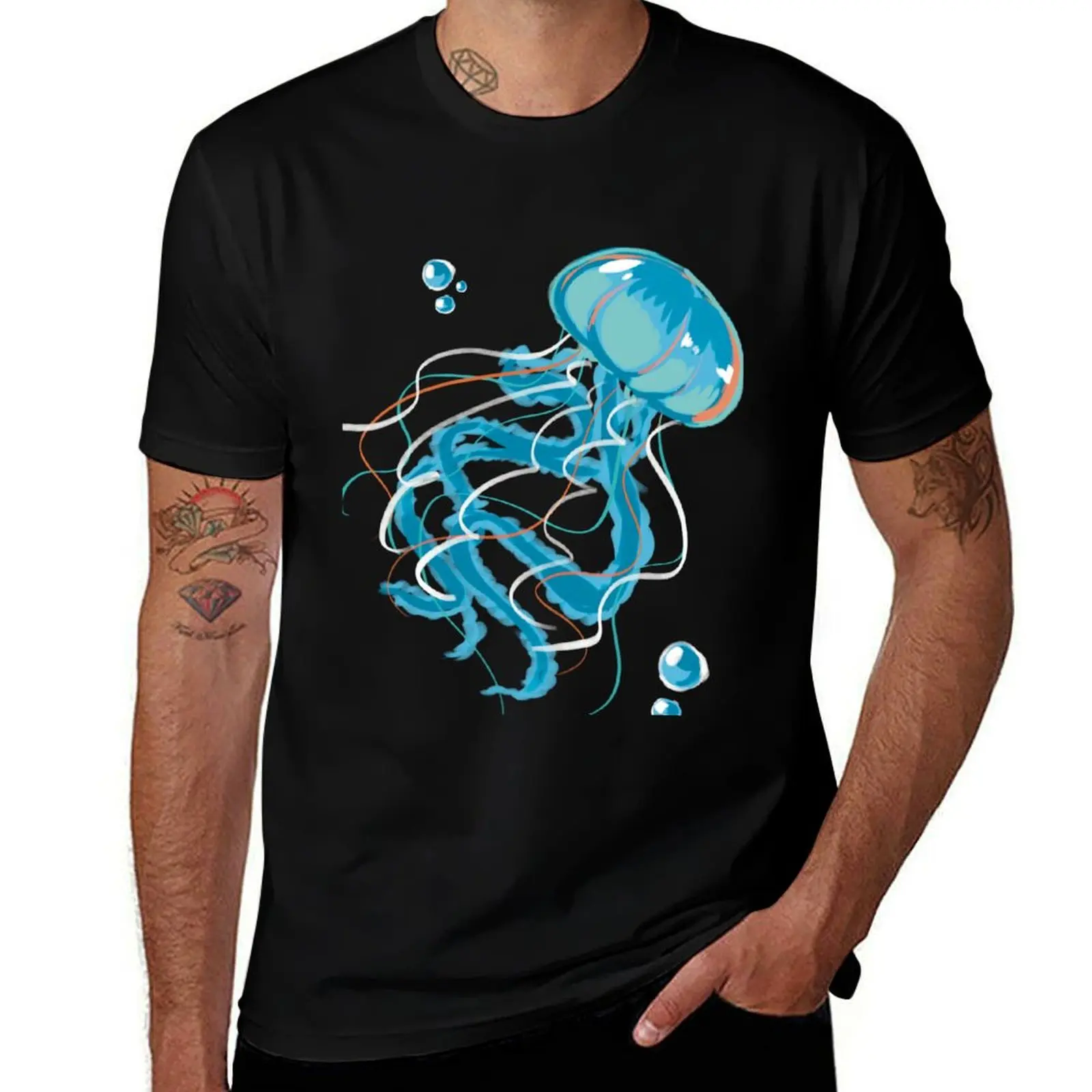 

Jellyfish T-Shirt for a boy vintage anime shirt mens graphic t-shirts pack