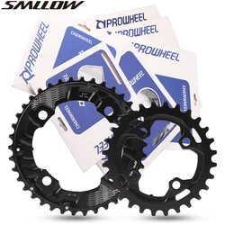 PROWHEEL Mountain Bike Chainring 26T 28T 36T 38T 22T 24T Crowns 64BCD 104BCD MTB Crankset Double Chainwheel 8/9/10/11S sprockets