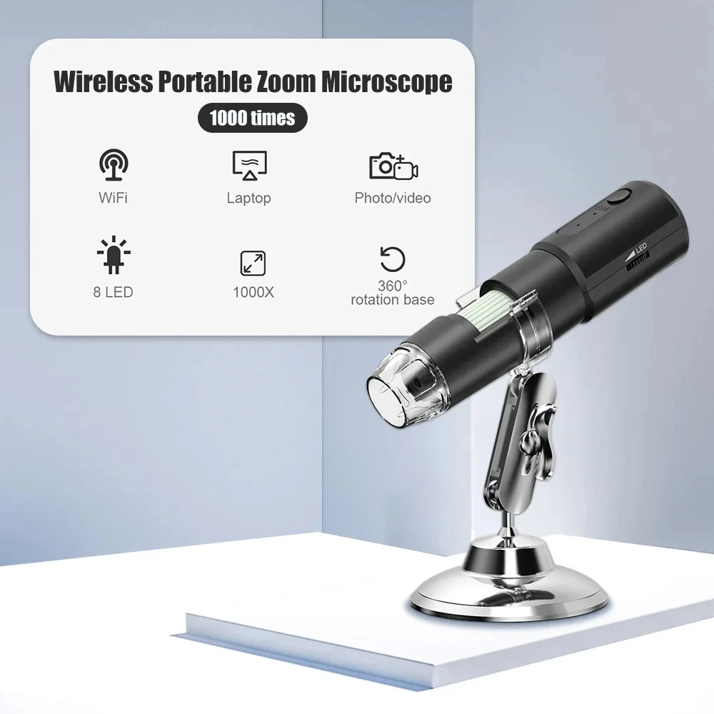 Draadloze Huid Analyzer Huid Analyzer Gezicht En Lichaam Analyzer Elektronisch Vergrootglas Handig Huishoudelijk