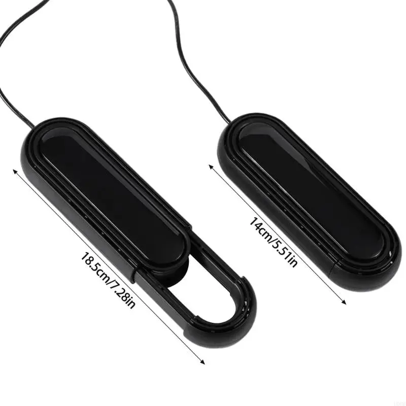 U0DE 전기 신발 건조기 USB 충전 부트 따뜻한 망원경 건조 제습기 도구