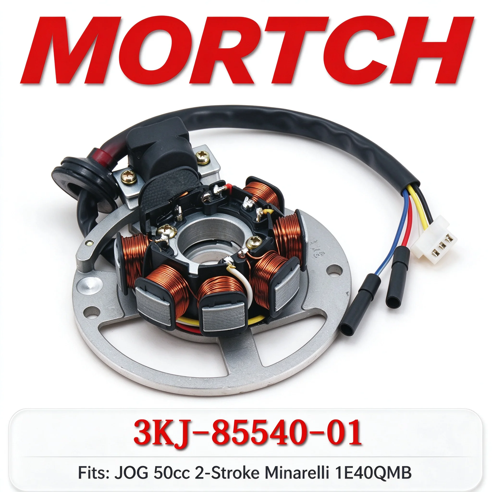 For Yamaha JOG 50cc Ignition Stator 3KJ-85540-01 7 Pole Minarelli 1E40QMB Magneto