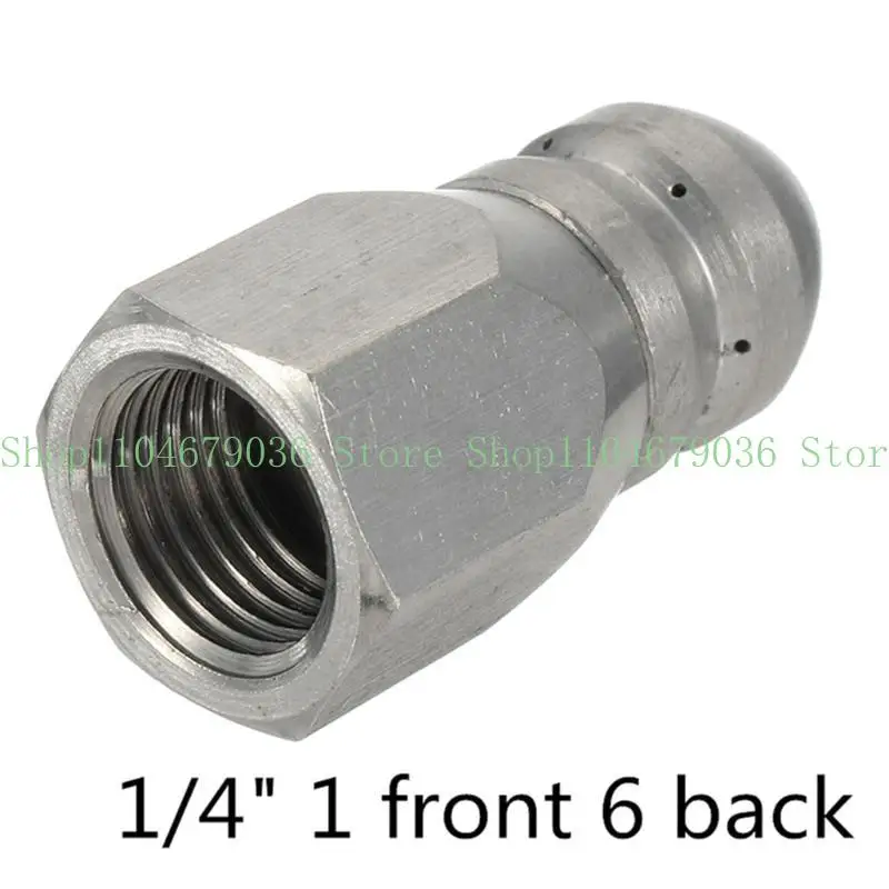 652F High Pressure Washer Pipe Nozzle, Nozzle, Nose Pressure, Drain Pipe,1 / 8 1/4 3 / 8 BSP Female Thread