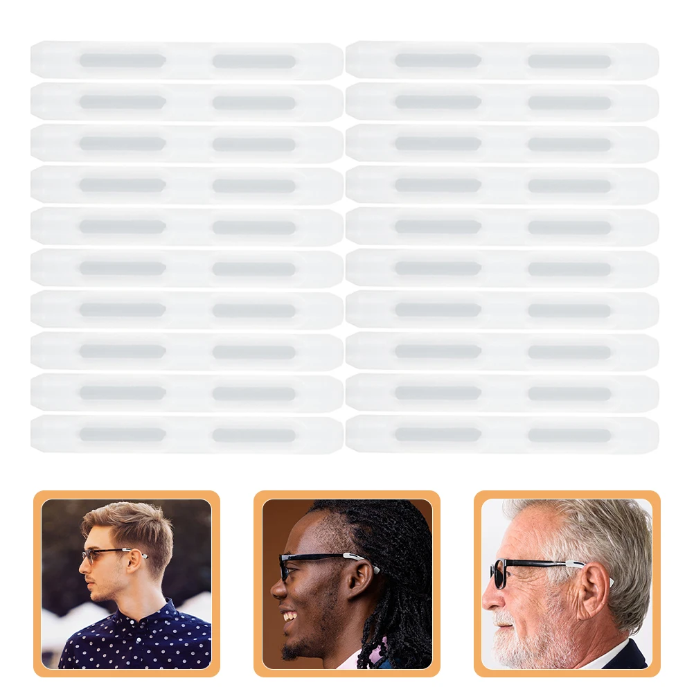 

Eyeglasses Ear Grips Silicone Anti-Slip Temple Tips Holders For Glasses Retainerslaboratory Safety Goggles