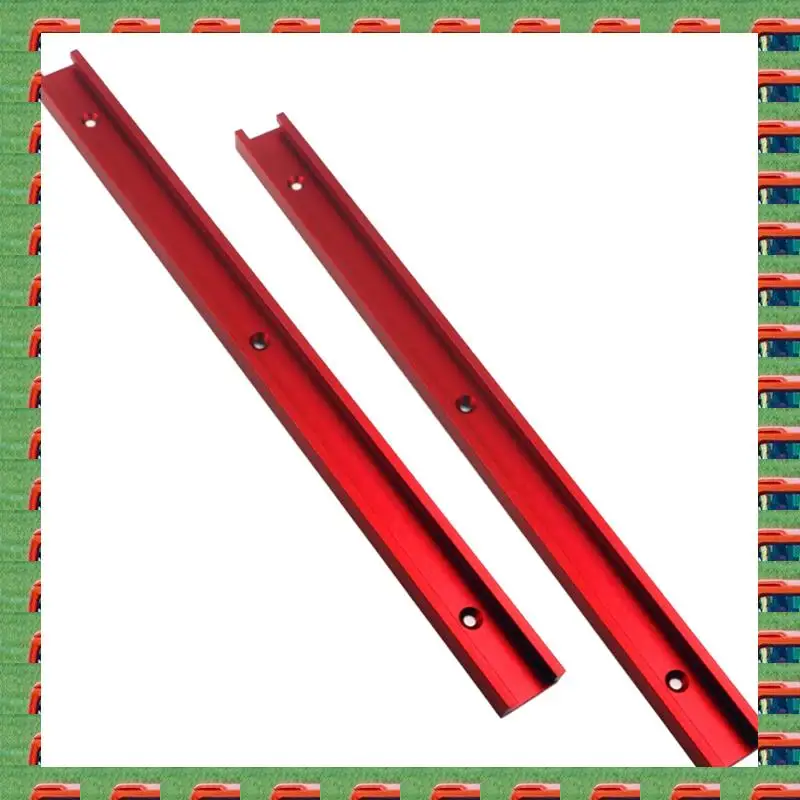 

Алюминиевый профиль ABMO, 400 мм, универсальная Т-образная направляющая 3/4 с предварительно просверленными монтажными отверстиями, 30 типов, Т-образная направляющая, красный алюминиевый сплав 2